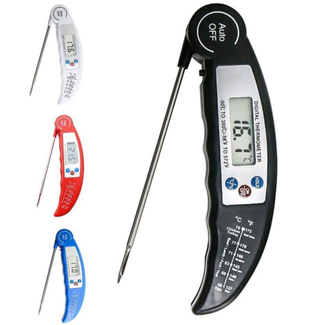 Digital Instant Read Food Thermometer (Foldable Probe)