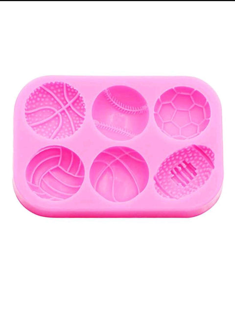 Mini Sports Ball Silicone Mold – DIY Resin & Jewelry Decoration Mold