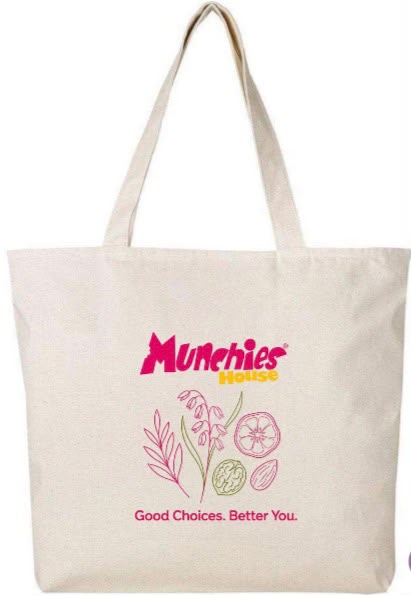 Tote Bag Munchies House(Good Choices.Better You)