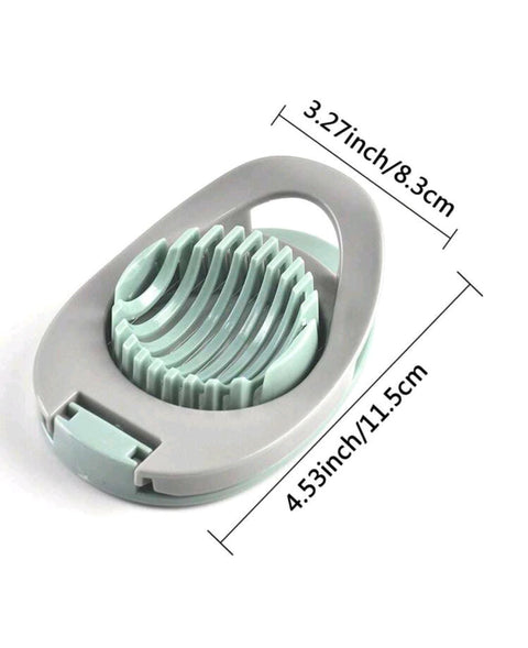 Egg Slicer, Suitable For Slicing Boiled Eggs And Strawberries, With Stainless Steel Wire, Kitchen Egg Cutting Tool