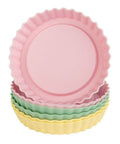 Silicone Tart Molds – Set of 6, 12 × 2 cm