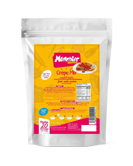 Crepe Mix: Egg-Free, Just Add Water