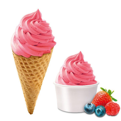 Frozen Yogurt Powder Mix – Mixed Berries Flavor | Home Use