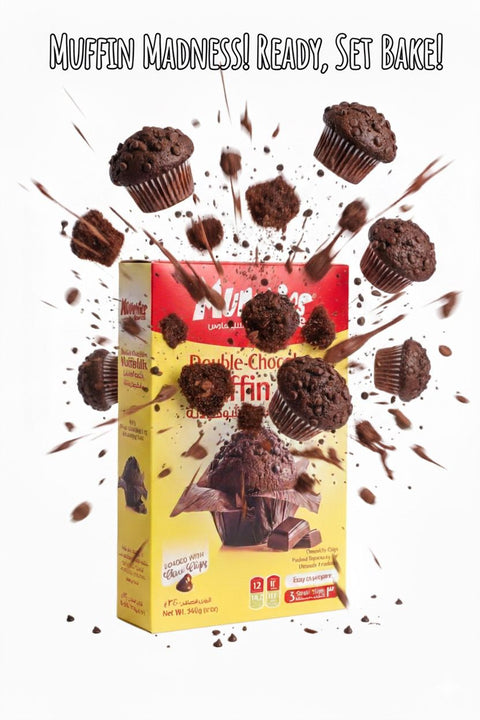 Double Chocolate Muffin Mix - Easy Baking, Gourmet Flavor