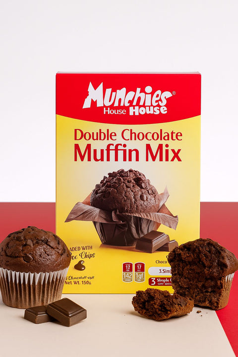 Double Chocolate Muffin Mix - Easy Baking, Gourmet Flavor