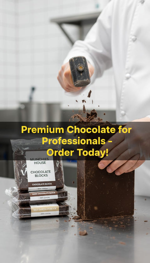 Blocks Dark Chocolate  for Baking & Confectionery