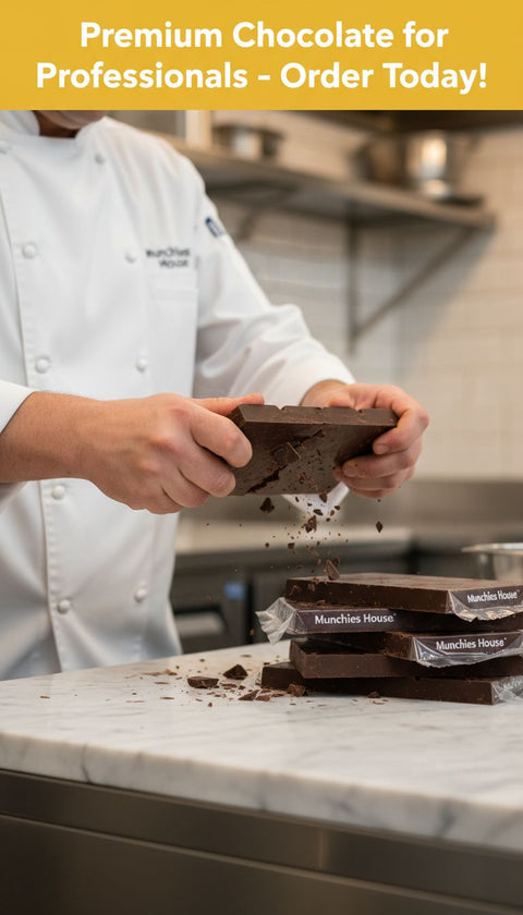 Blocks Dark Chocolate  for Baking & Confectionery