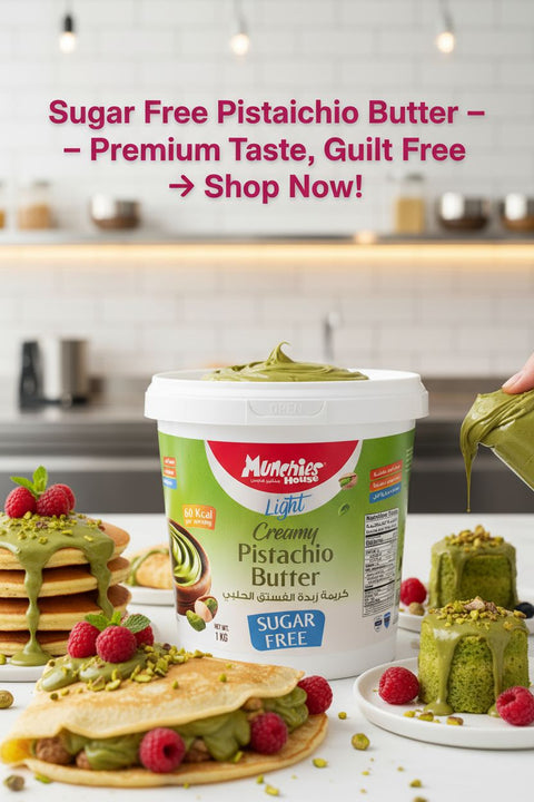 PISTACHIO Spread Sugar Free |Rich & Creamy