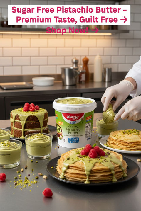 PISTACHIO Spread Sugar Free |Rich & Creamy