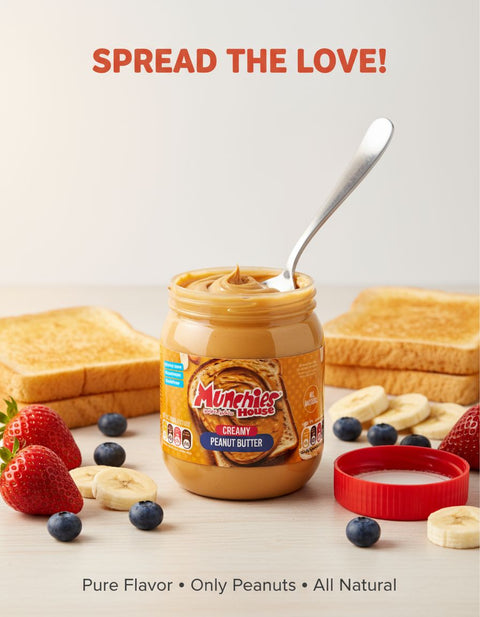 Peanut Butter Creamy, Rich & All-Natural