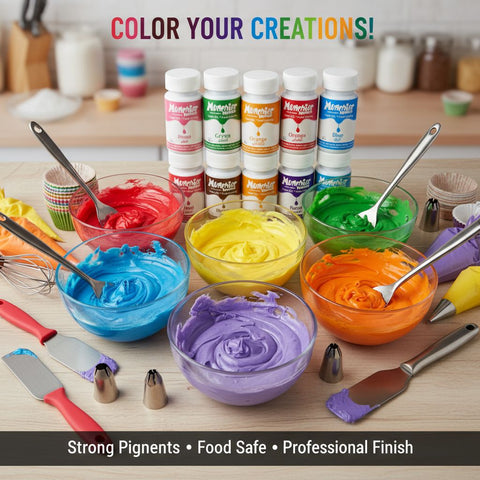 Gel Food Coloring Yellow - Vibrant & Fade-Resistant