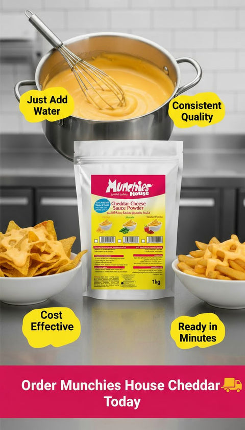 Cheddar Cheese Powder Sauce Original, Easy-Mix
