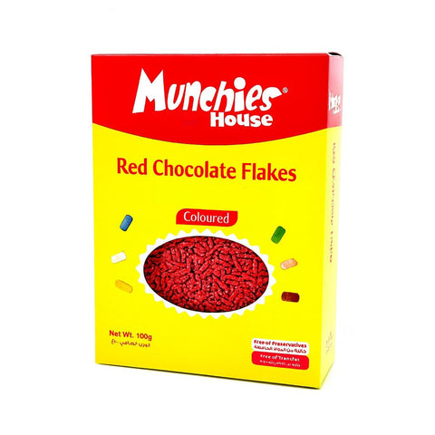 Flakes Red - Delicious Cake and Dessert Sprinkles,