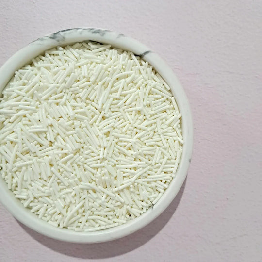 Sprinkles White - Premium Cake Decoration