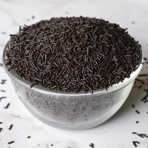 Sprinkles Dark - Perfect for Decorations and Desserts