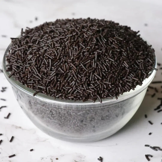 Sprinkles Dark - Perfect for Decorations and Desserts