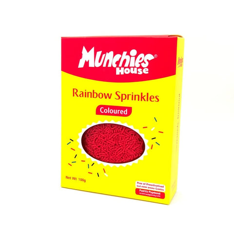 Sprinkles Red for Desserts  Toppings