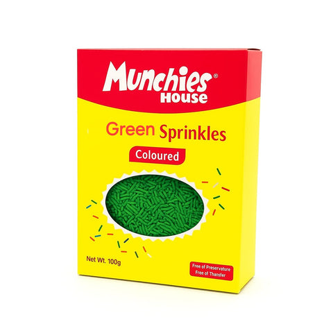 Sprinkles Green  - Cake Decoration & Dessert Topping