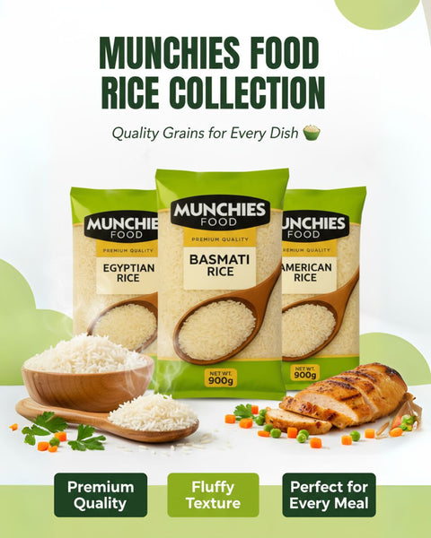 Egyptian Rice - High-Fiber, Whole Grain, Nutritious 900g Packs
