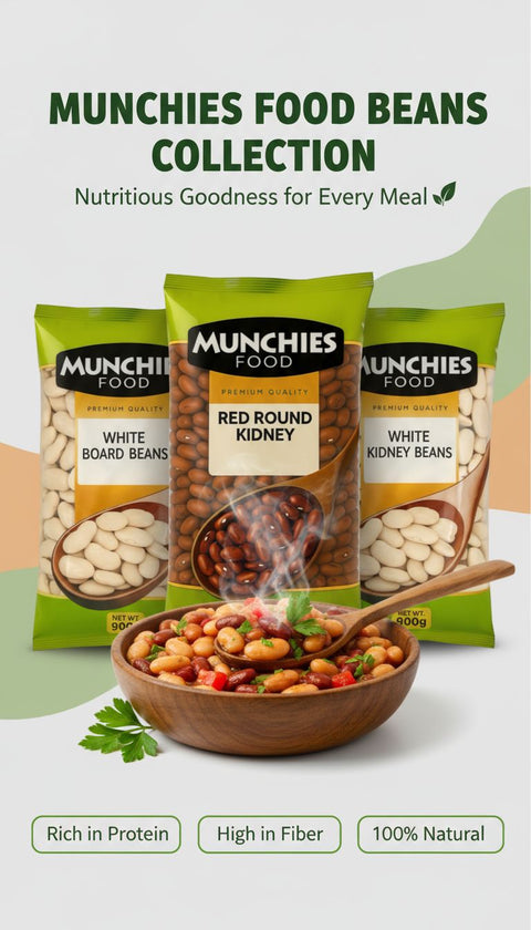 White Broad Beans - High Fiber & Creamy Texture