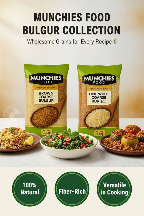 White Fine Bulgur - Premium Durum Wheat Grain