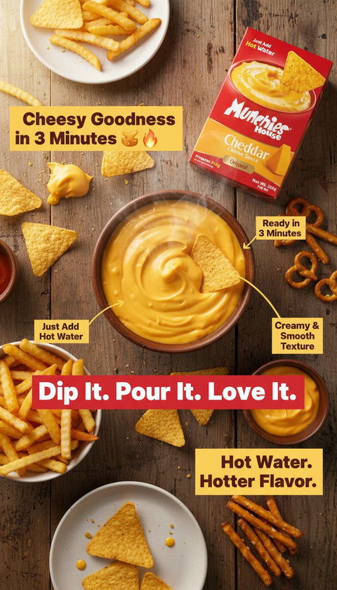Cheddar Cheese Powder Sauce Original, Easy-Mix