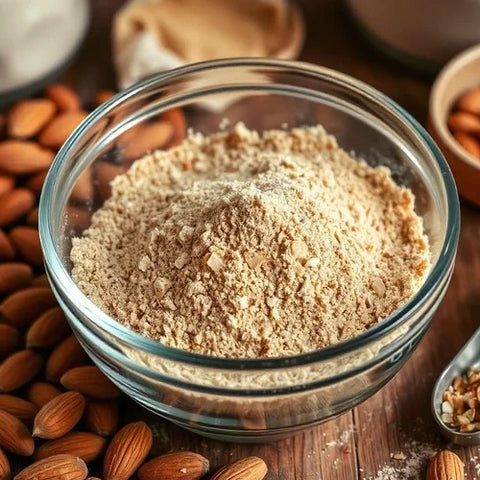 Whole Almond Flour by Munchies Food,Adding a crispy texture when fried or baked.