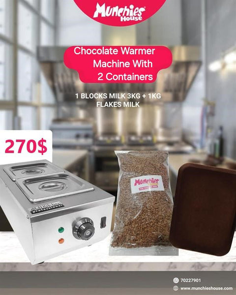Exclusive Offer: Premium Chinese Chocolate Warmer Machine 2 Counter – Authentic & Efficient