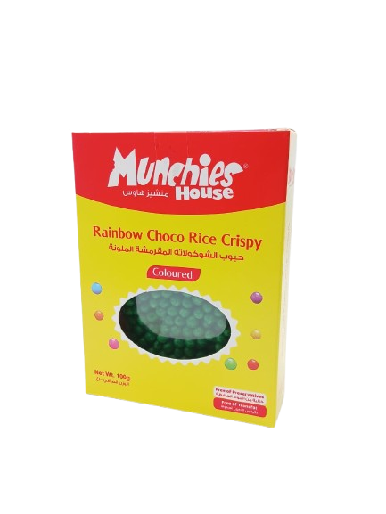 Rice Crispy Green - Ideal for Dessert Toppings