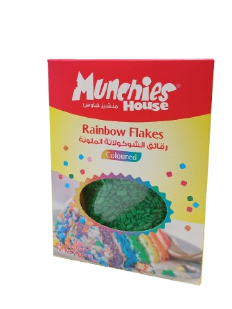 Flakes Green  - Perfect for Decorating Desserts