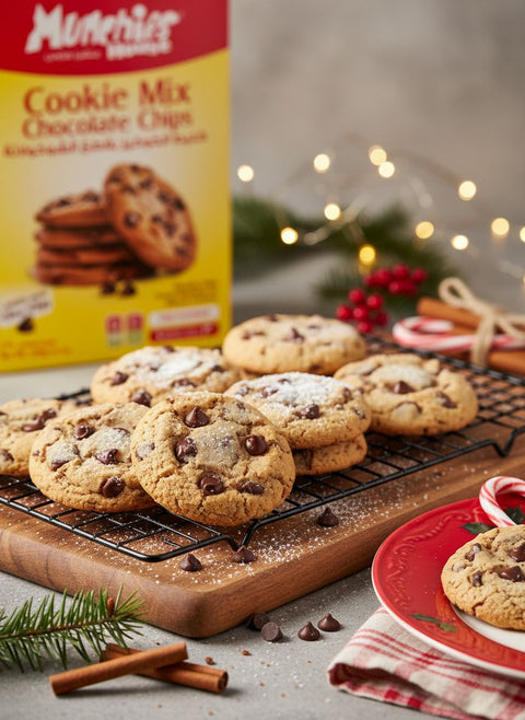 Cookie Chocolate Chips Mix – Christmas Gingerbread Cookie Munchies House