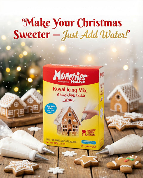 Royal Icing Mix-Pure White Royal Icing Blend Munchies House