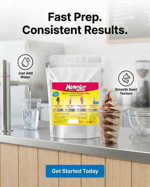 MERRY Cream Powder Chocolate - Effortless & Rich Flavor