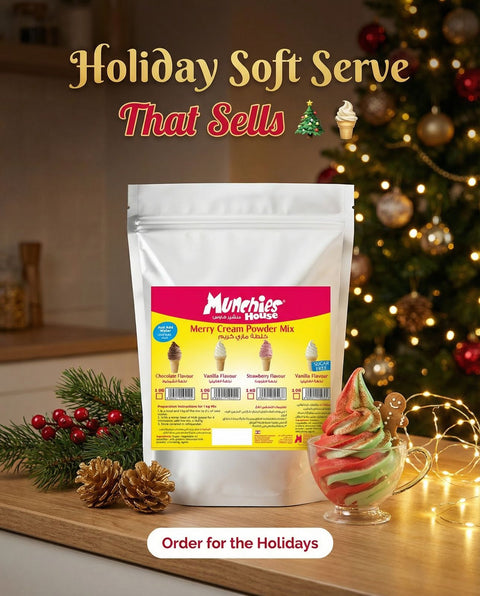 MERRY Cream Powder Vanilla - Effortless & Rich Flavor Munchies House