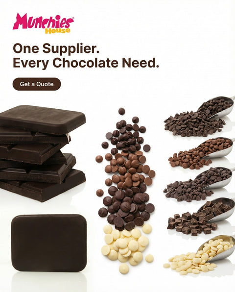 Blocks Dark Chocolate  for Baking & Confectionery Munchies House
