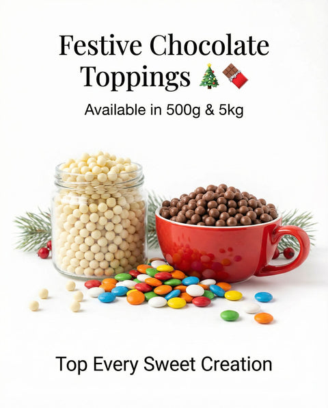 Rice Crispy Milk Toppings for Desserts, Cakes,