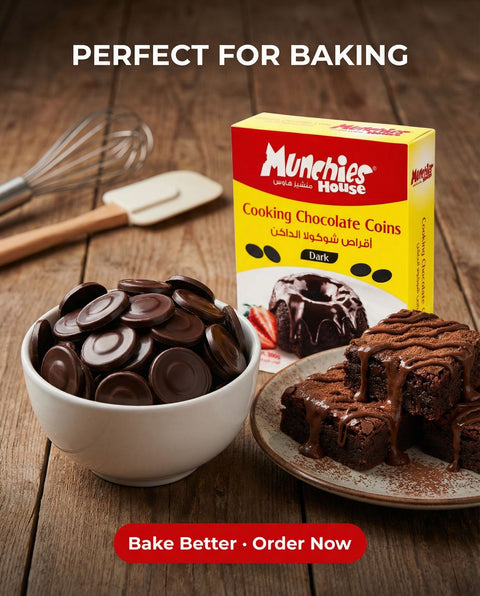 Coins Dark Chocolate - Perfect for Baking and Confections