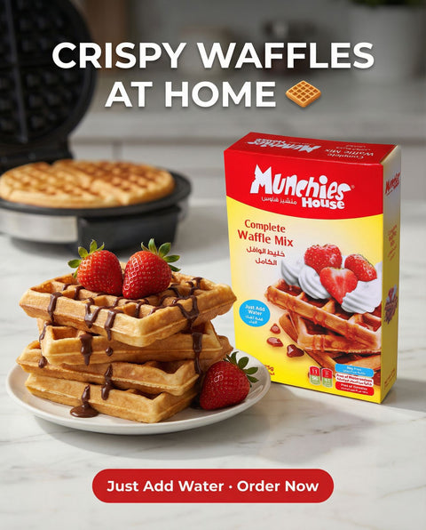 Waffle Mix : Quick & Easy Breakfast - Egg-Free, Just Add Water