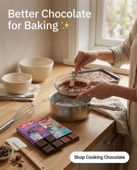 Munchies House Block Dark 40% No Added Sugar Baking Chocolate 225g