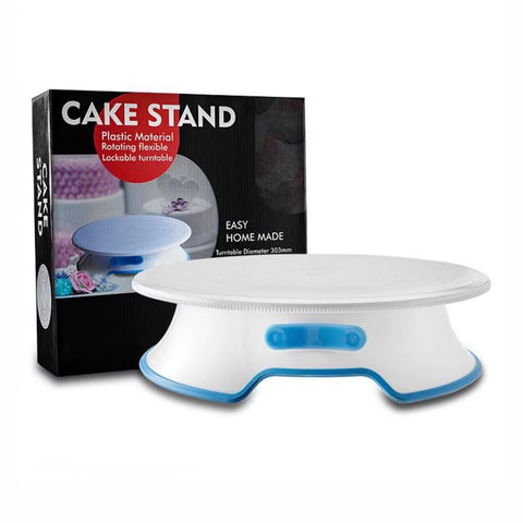 Cake Turntable Stand - Lockable Turntable - MunchiesHouse