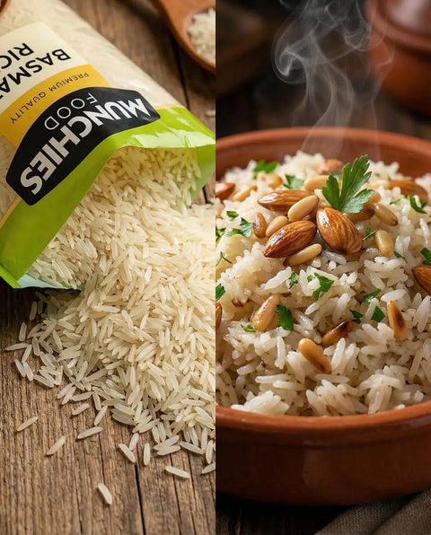 Indian Basmati Rice: Aromatic and Flavorful Munchies Food