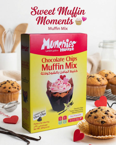 Muffin Vanilla Chocolate Mix Munchies House