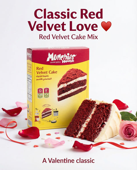 Red Velvet Cake Mix - Easy-to-Make, Delicious Treat Munchies House