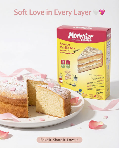 Sponge Cake Mix - Ready in Minutes Munchies House