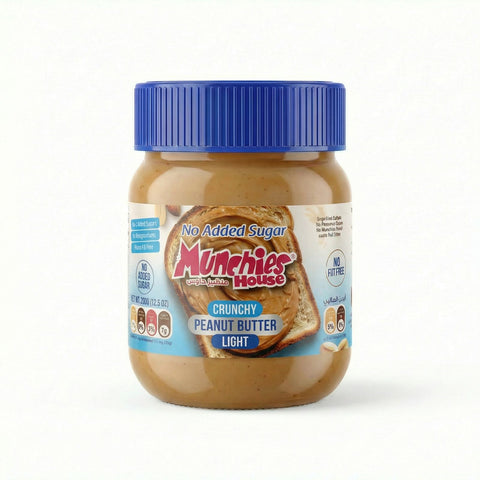 Peanut Butter Crunchy No Added Sugar - High Protein Munchies House