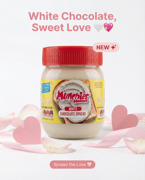 White Chocolate Spread | Richly Creamy & Sweet Munchies House