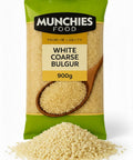 WHITE COARSE BULGUR: Premium Quality Grain for Healthy Dishes Munchies Food