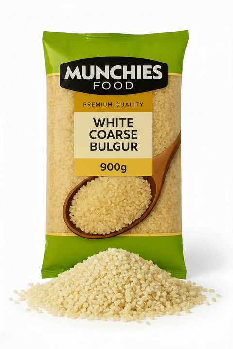 WHITE COARSE BULGUR: Premium Quality Grain for Healthy Dishes Munchies Food
