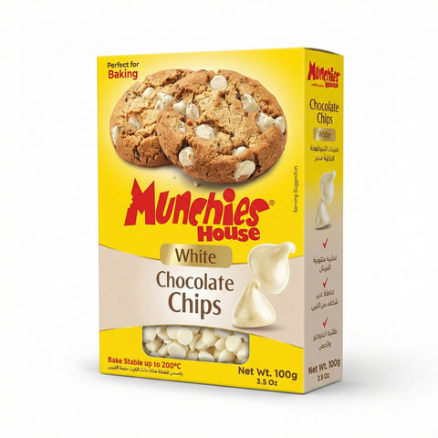 Chocolate Chips White - Bake Stable for All Desserts