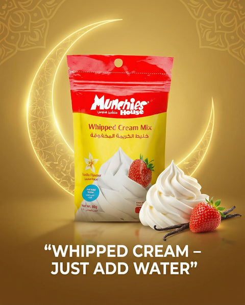 Whipped Cream Powder Vanilla – Just Add Water for Instant Delight